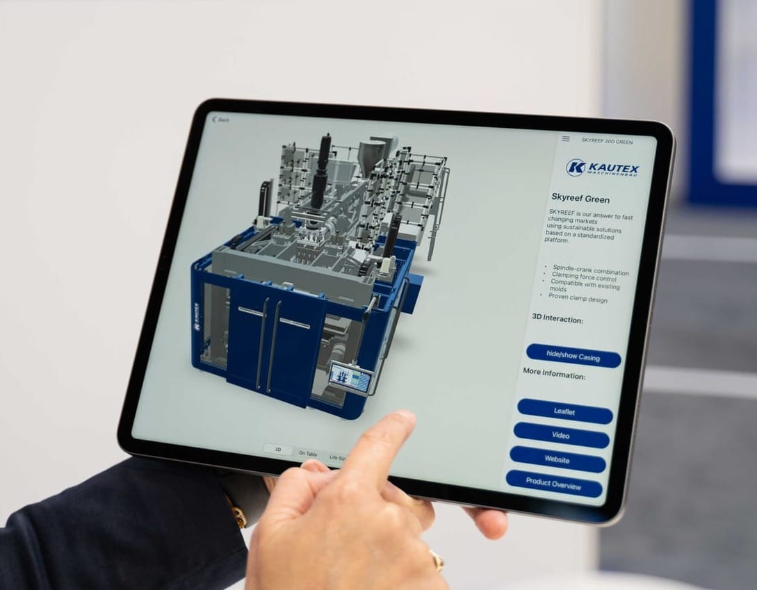 Smarte Messedigitalisierung: Kautex revolutioniert Messe-Auftritt mit 3D-Technologie
