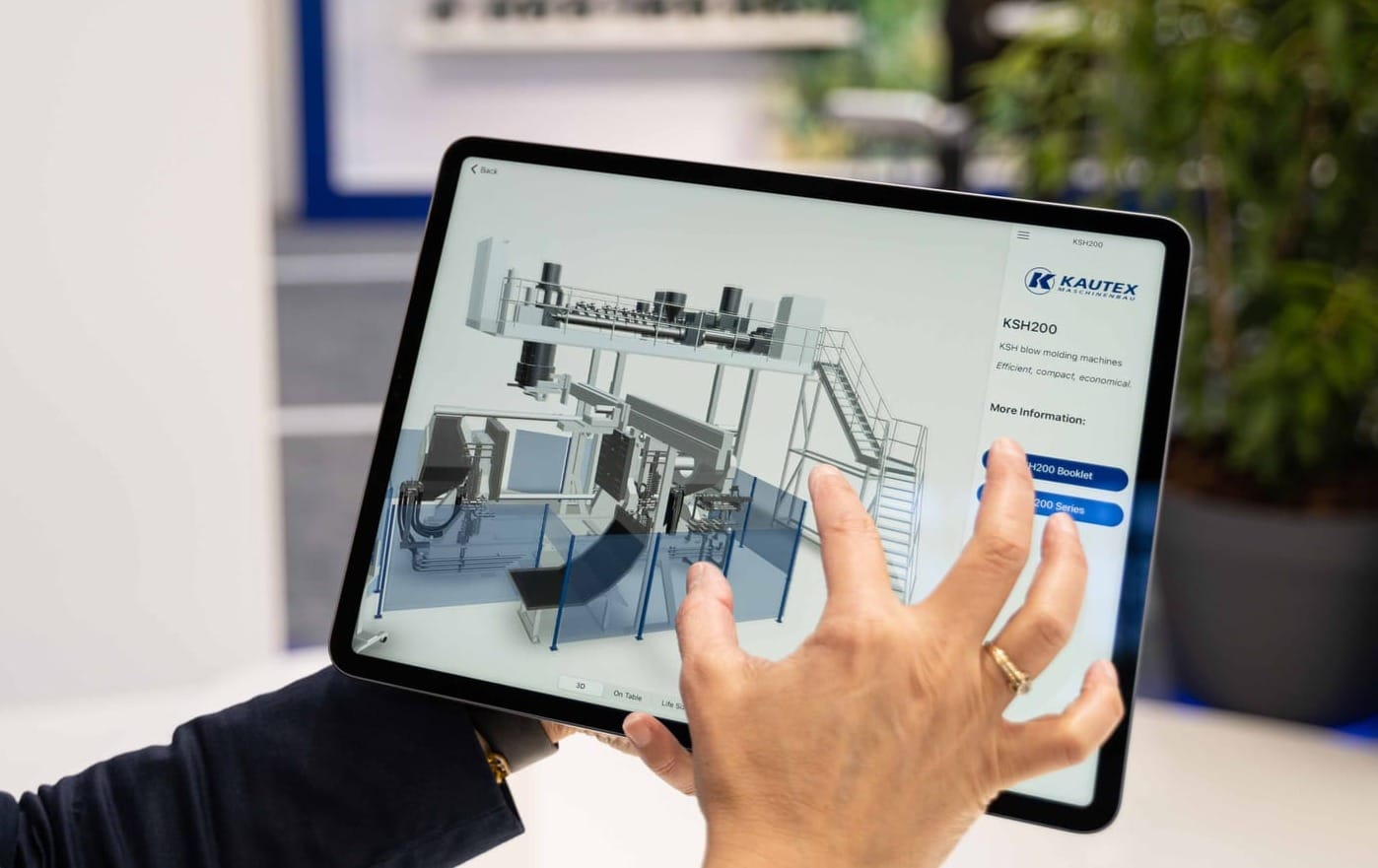 Smarte Messedigitalisierung: Kautex revolutioniert Messe-Auftritt mit 3D-Technologie