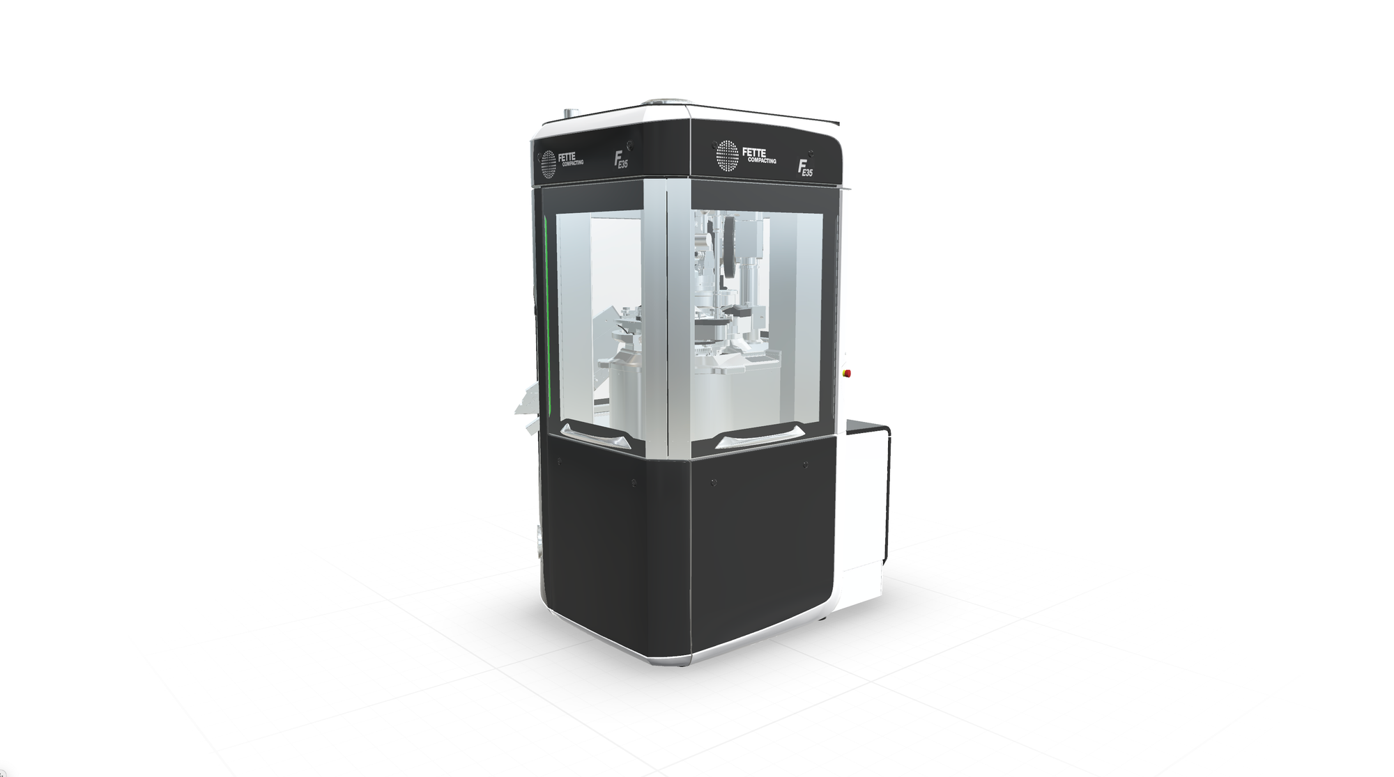 Fette Compacting mit 3D auf der Interpack: „Die Maschine ist ja direkt vor mir!“