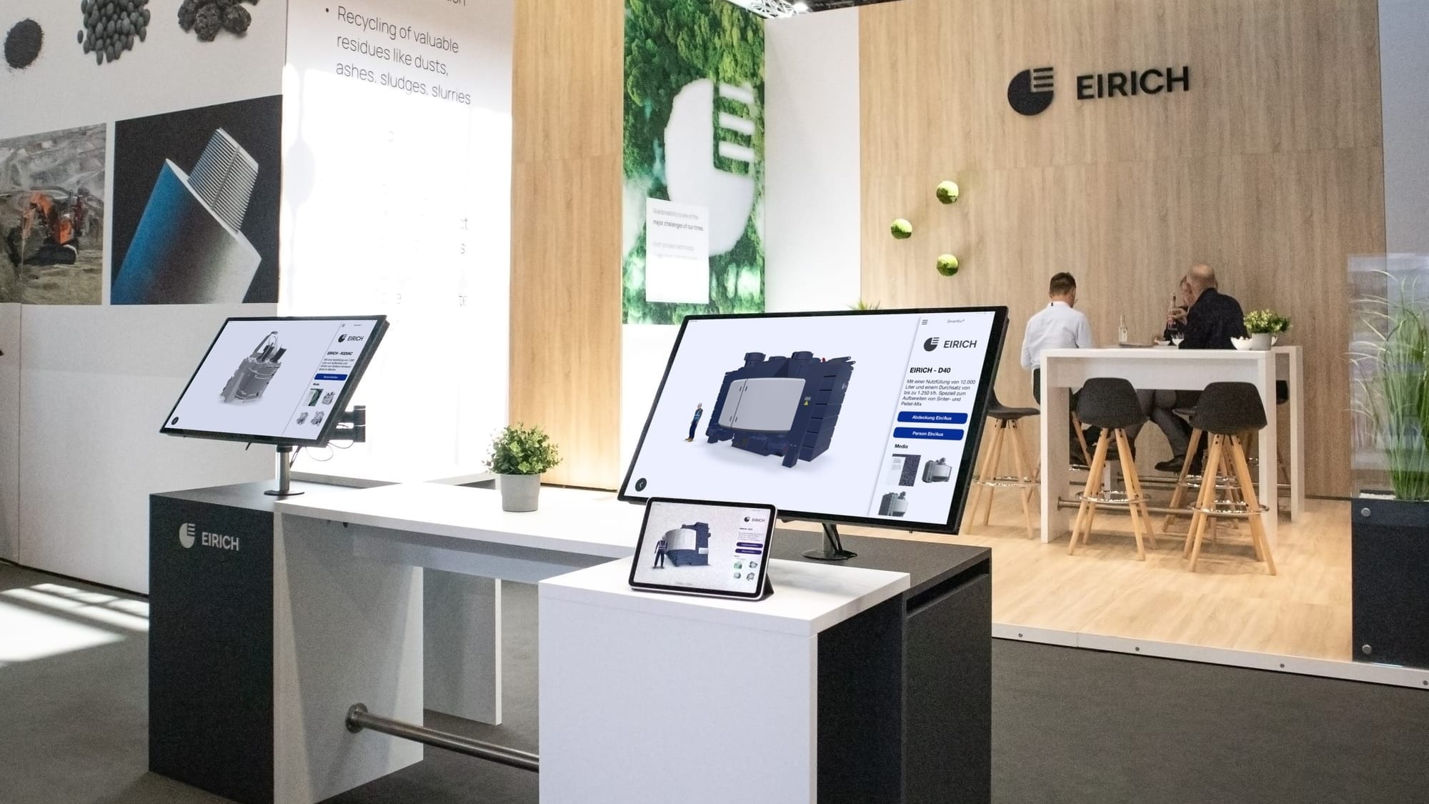 EIRICH revolutioniert Messepräsenz durch digitale Produktvisualisierung