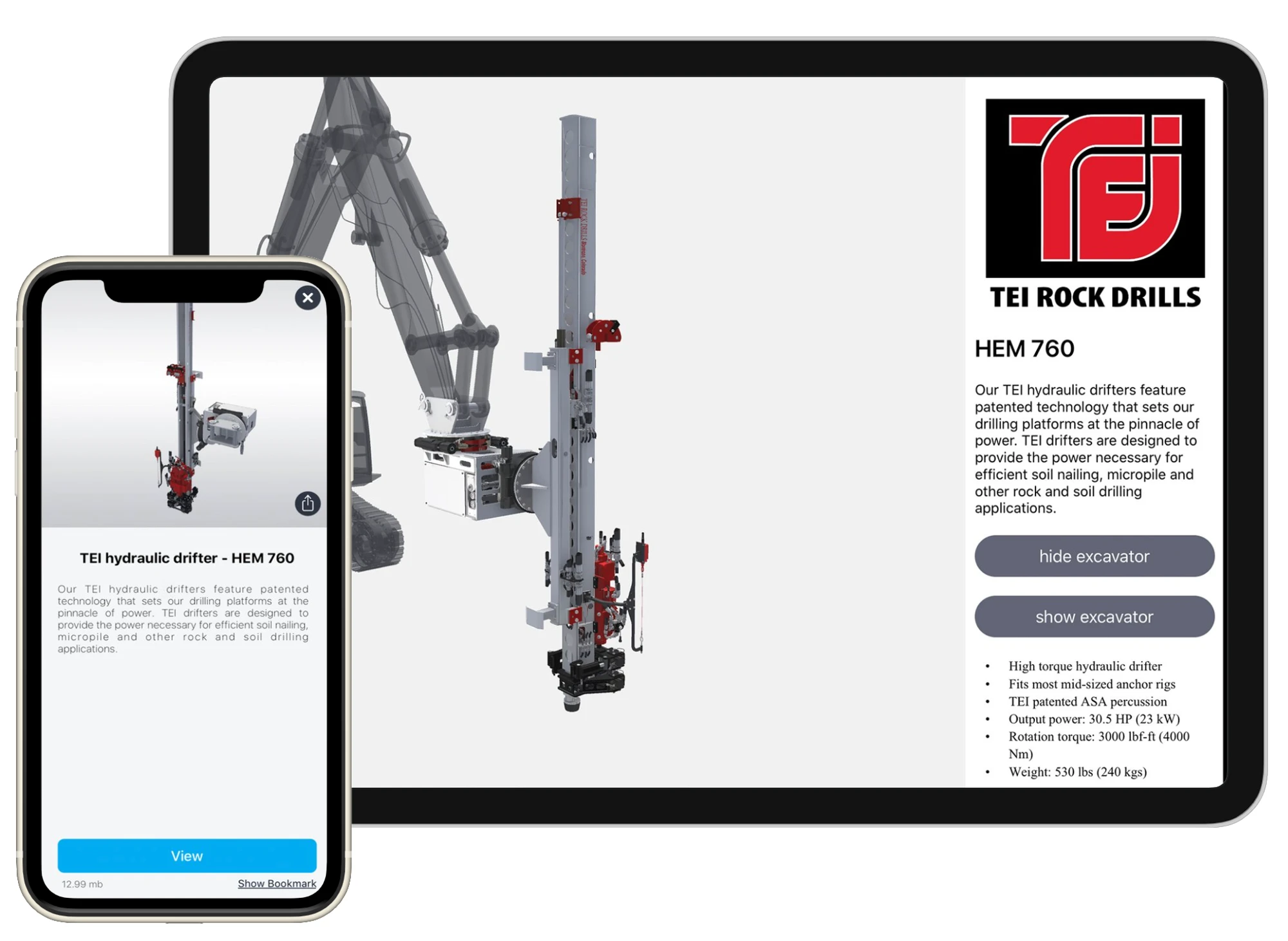 TEI Rock Drills: Experten für Bohrtechnik digitalisieren den Vertrieb