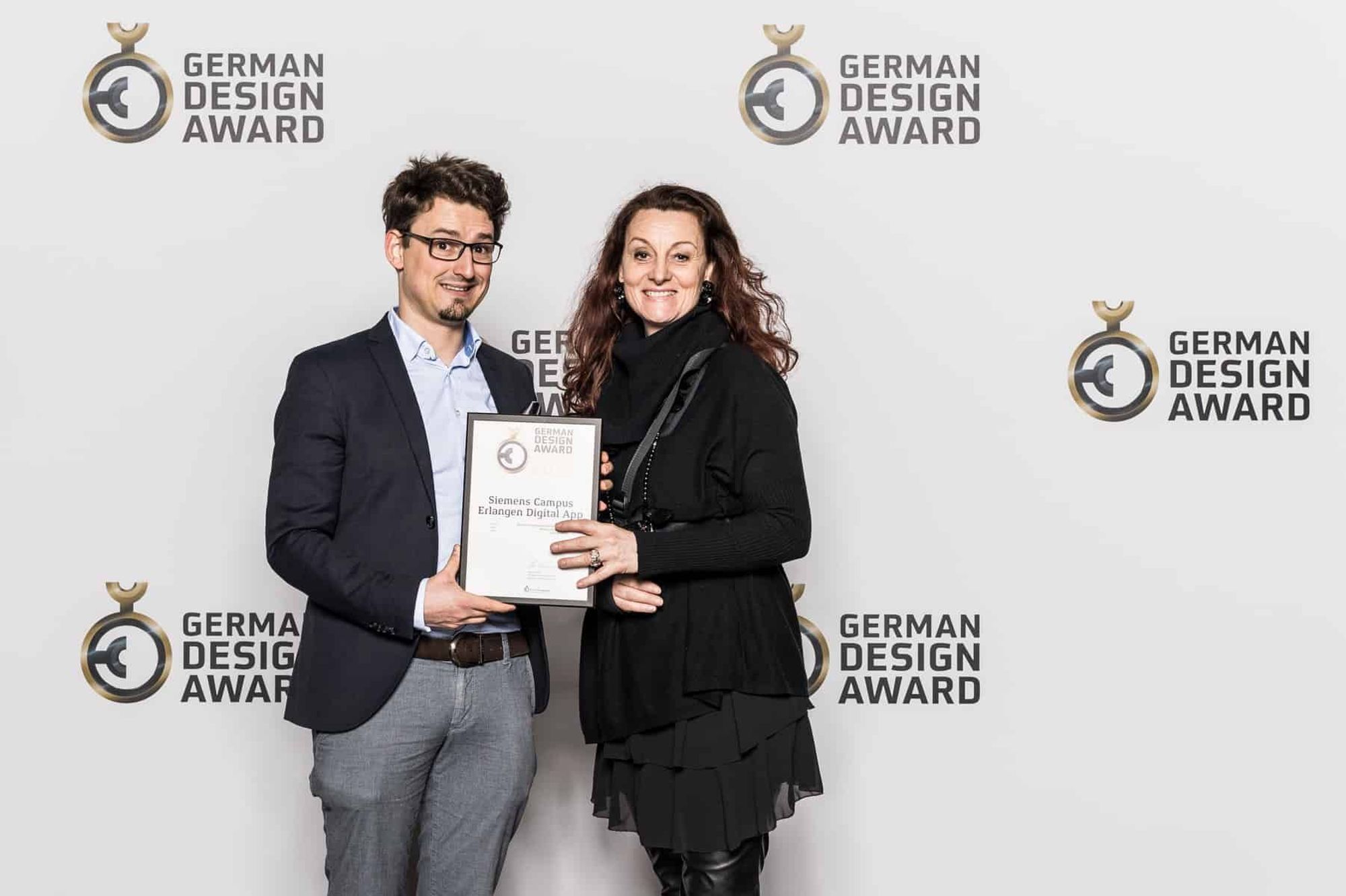 Vuframe wins German Design Award together with Siemens