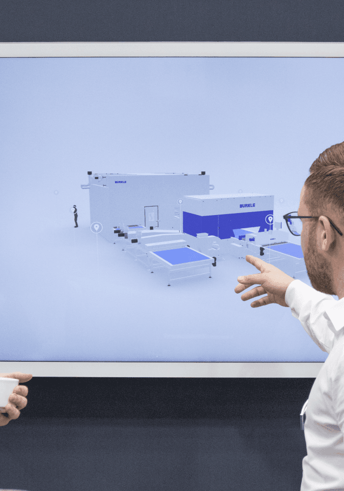 3D machinery visualization